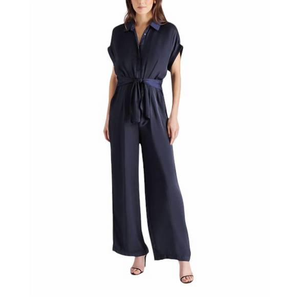 STEVE MADDEN Pants - NEW STEVE MADDEN tori jumpsuit in midnight